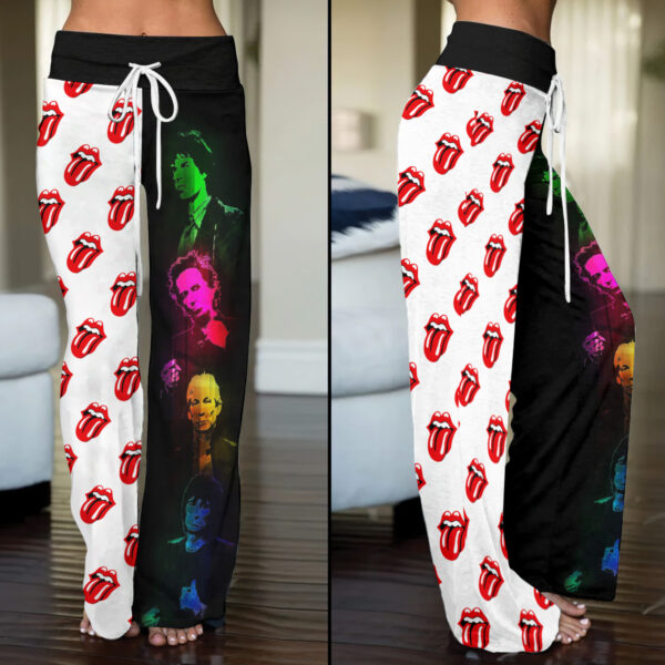 The Rolling Stones High-Waisted Straight-Leg Trousers - ANHNV 9430