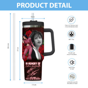 Selena Quintanilla Pérez 40oz Stanley Tumbler - ANHNV 9465