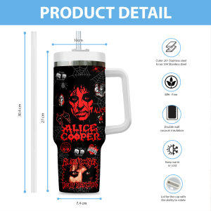 Alice Cooper 40oz Stanley Tumbler - ANHNV 9381
