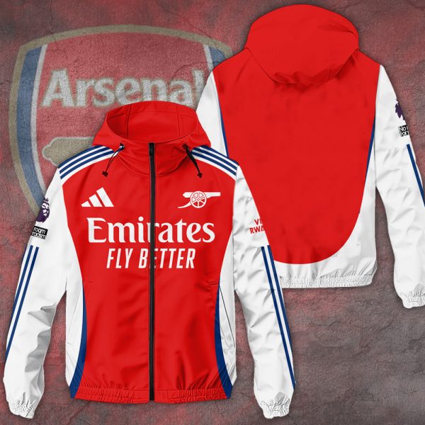Arsenal 3D Windbreaker Jacket - TANTN 11495