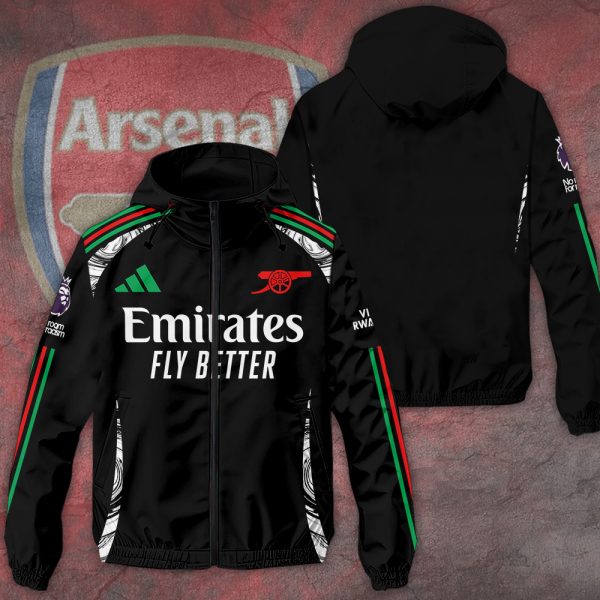 Arsenal 3D Windbreaker Jacket - TANTN 11496