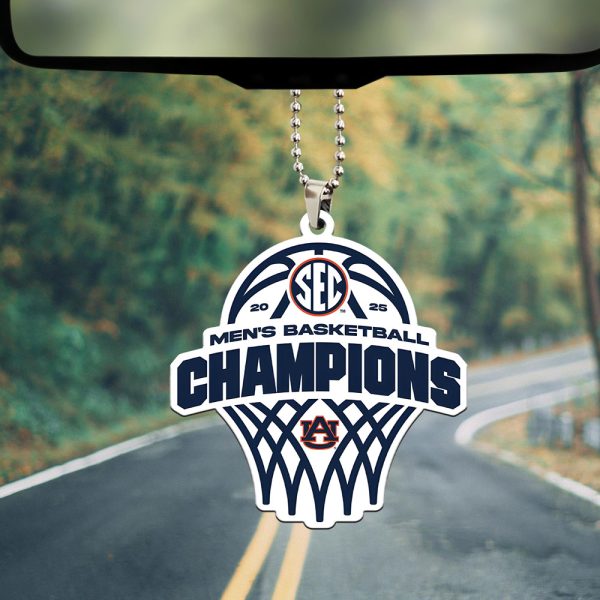 Auburn Tigers Men's Basketball Custom Shape 2-sided Acrylic Car Ornament – MAITM 10102