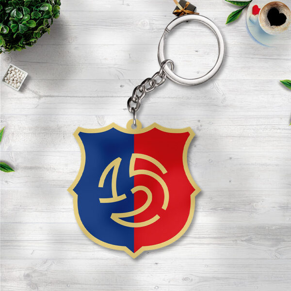FC Barcelona Custom Shape 2-sided Keychain - TANTN 11653