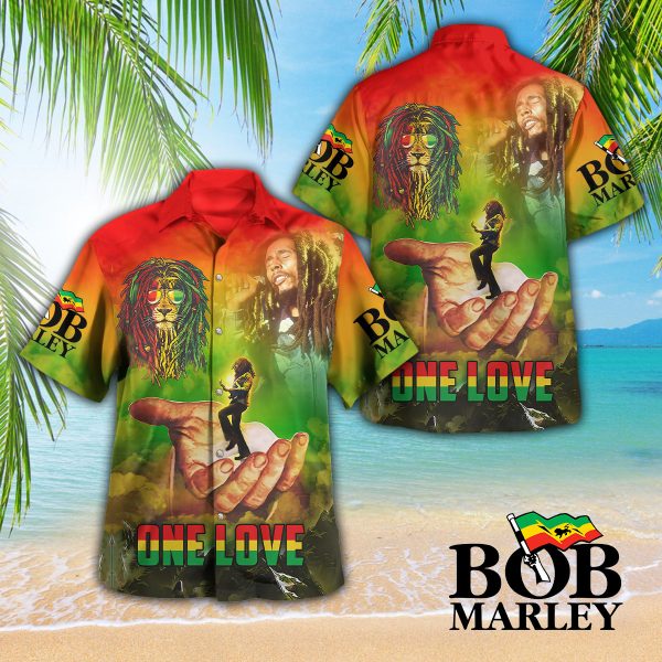 Bob Marley 3D Hawaiian Shirt - TANTN 11312
