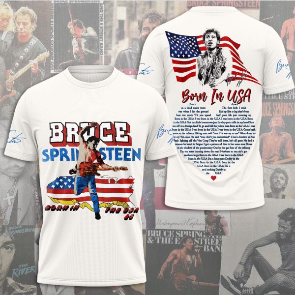 Bruce Springsteen 3D Apparel - HOATT 9178