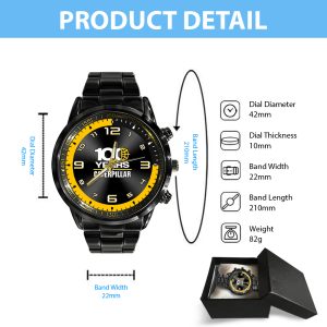 Caterpillar Black Stainless Steel Watch - TANTN 11267