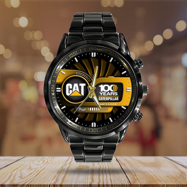 Caterpillar Black Stainless Steel Watch - TANTN 11360