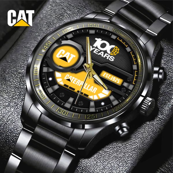 Caterpillar Black Stainless Steel Watch - TANTN 11359