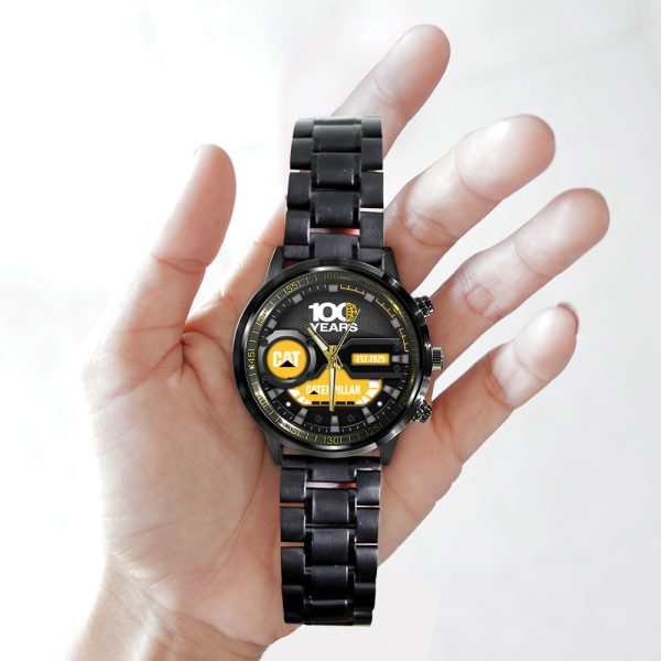 Caterpillar Black Stainless Steel Watch - TANTN 11359