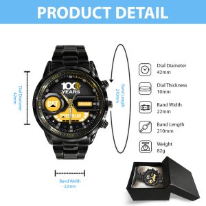 Caterpillar Black Stainless Steel Watch - TANTN 11359