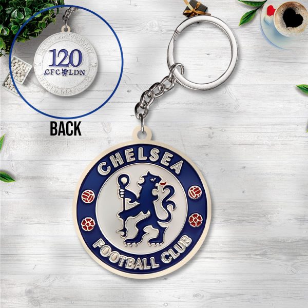 Chelsea FC Custom Shape 2-sided Keychain - TANTN 11403