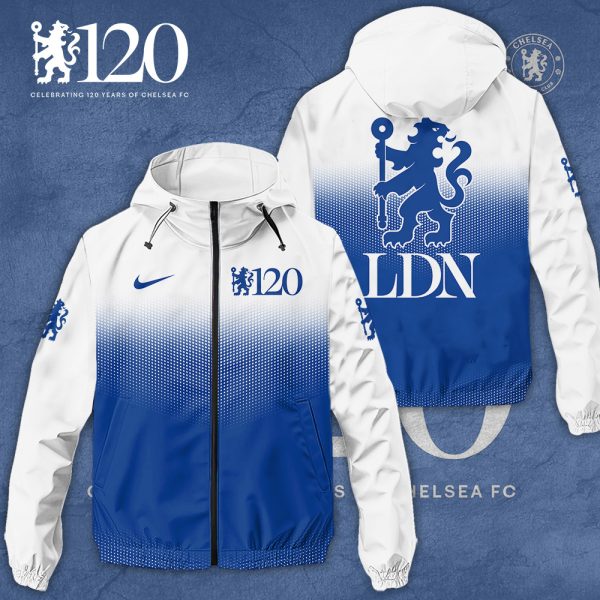 Chelsea FC 3D Windbreaker Jacket - TANTN 11401