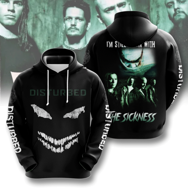 Disturbed 3D Apparel - ANHNV 9405