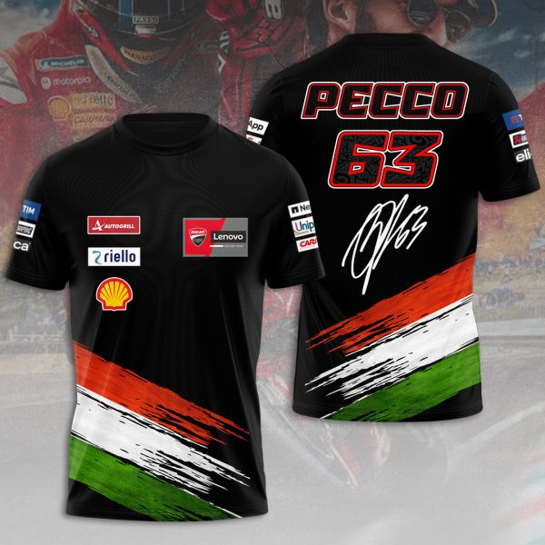 Ducati Lenovo Team x Francesco Bagnaia 3D Apparel - HOATT 9187