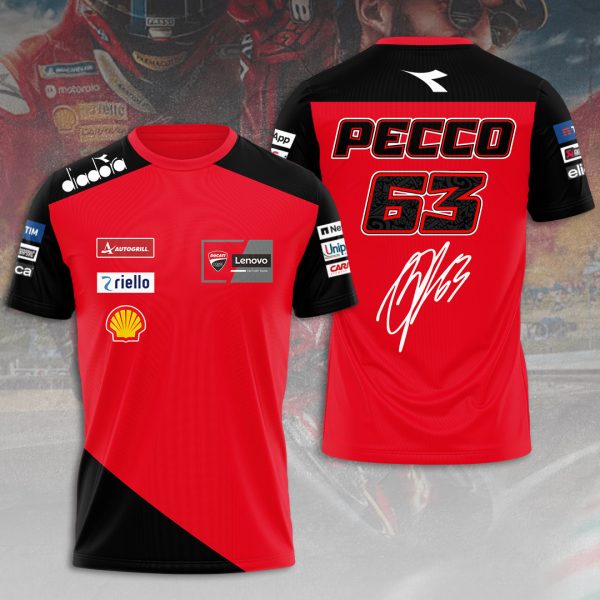 Ducati Lenovo Team x Francesco Bagnaia 3D Apparel - HOATT 9188