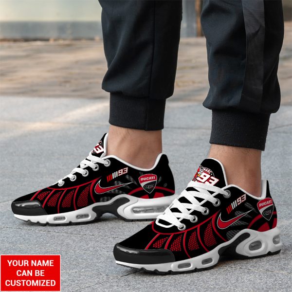Personalized Ducati Lenovo Team x Marc Marquez Air Max Shoes - TANTN 11601