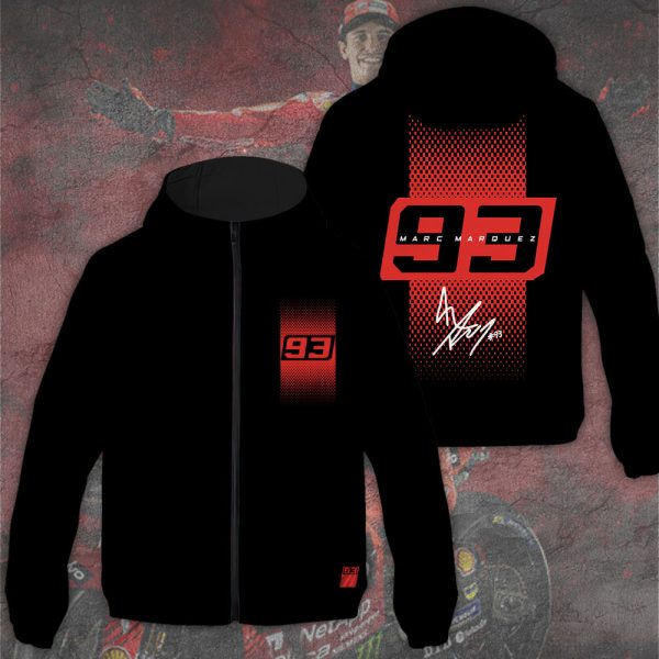 Ducati Lenovo Team x Marc Marquez 3D Windbreaker Jacket - TANTN 11528