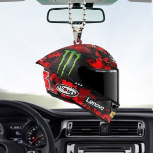 Ducati Lenovo Team x Francesco Bagnaia Custom Shape 2-sided Acrylic Car Ornament – TANTN 11454