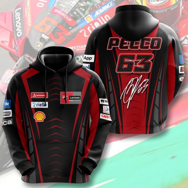 Ducati Lenovo Team x Francesco Bagnaia 3D Apparel - HOATT 9203