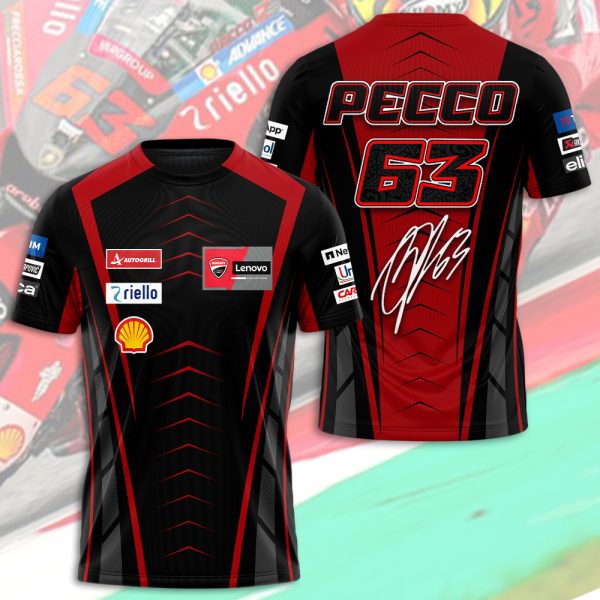 Ducati Lenovo Team x Francesco Bagnaia 3D Apparel - HOATT 9203