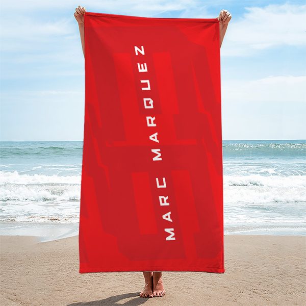 Ducati Lenovo Team x Marc Marquez Rectangle Beach Towel - TANTN 11527