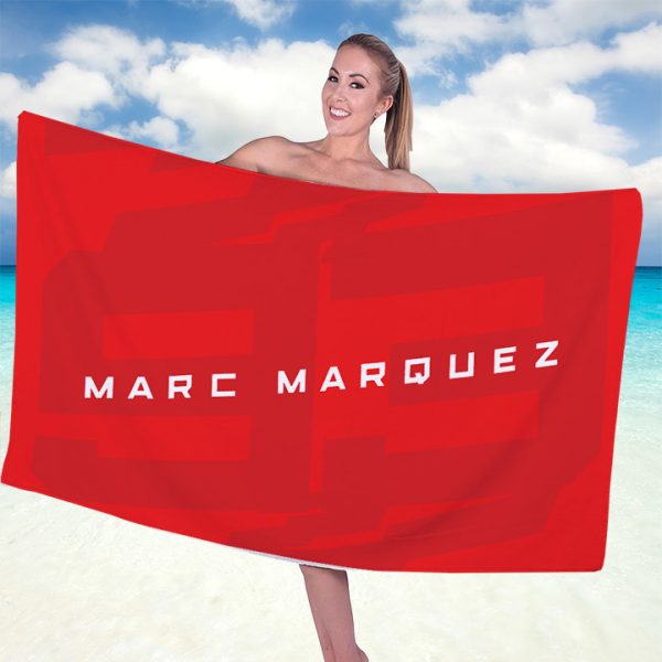 Ducati Lenovo Team x Marc Marquez Rectangle Beach Towel - TANTN 11527