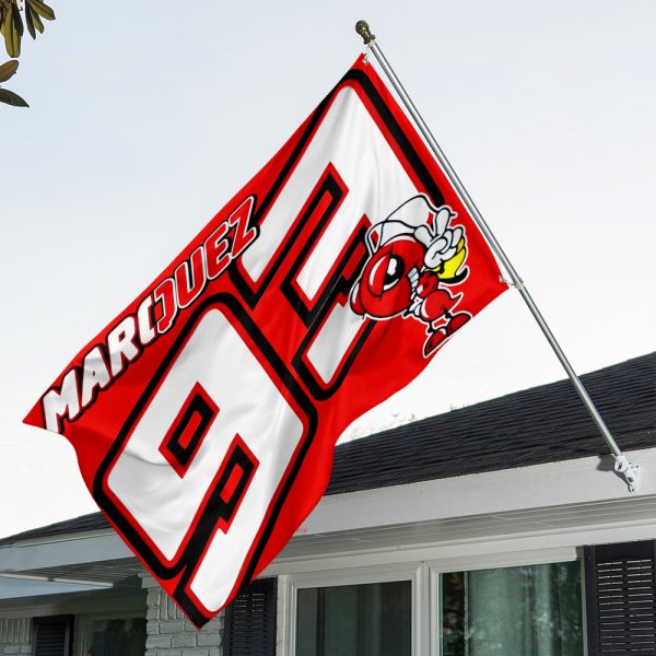 Ducati Lenovo Team x Marc Marquez 3D House Flag - HOATT 9425