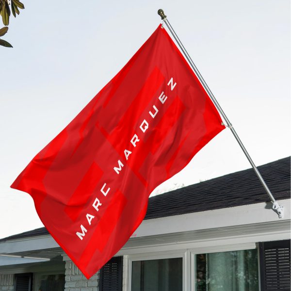 Ducati Lenovo Team x Marc Marquez 3D House Flag - TANTN 11526