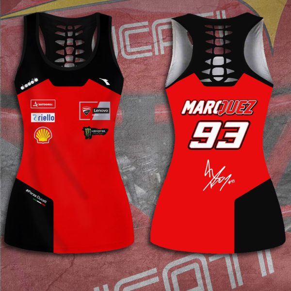 Ducati Lenovo Team x Marc Marquez Hollow Tank Top Leggings - TANTN 11529