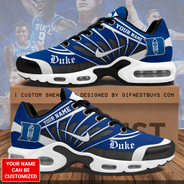 Personalized Duke Blue Devils Men's Basketball Air Max Shoes - ANHNV 6238