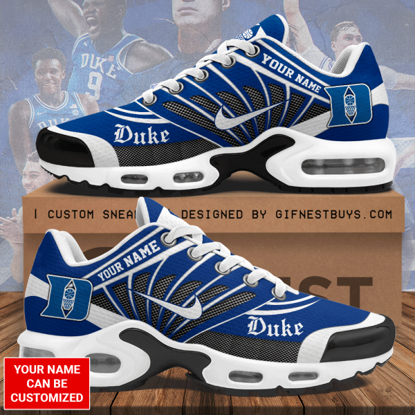 Personalized Duke Blue Devils Men's Basketball Air Max Shoes - ANHNV 6238