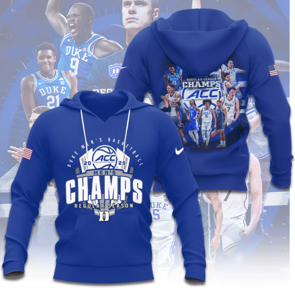 Duke Blue Devils Men's Basketball 3D Apparel - ANHNV 6236