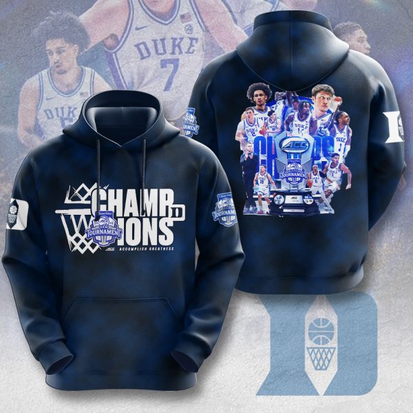 Duke Blue Devils Men’s Basketball 3D Apparel - MAITM 10301