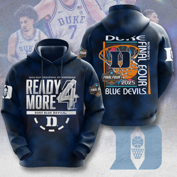 Duke Blue Devils Men's Basketball 3D Apparel - MAITM 10451