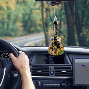 Elvis Presley Custom Shape 2-sided Acrylic Car Ornament – HOATT 9048