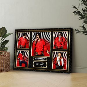 Elvis Presley Rectangle Canvas With Inner Frame – HOATT 9171