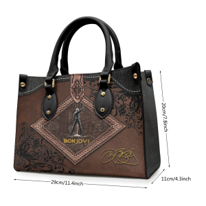 Bon Jovi Leather HandBag - ANHNV 6159
