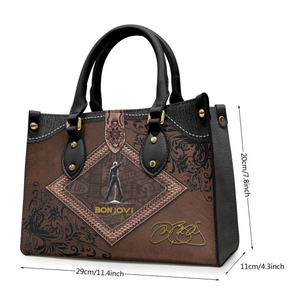 Bon Jovi Leather HandBag - ANHNV 6159