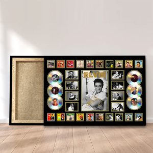 Elvis Presley Rectangle Canvas With Inner Frame - TANTN 11384