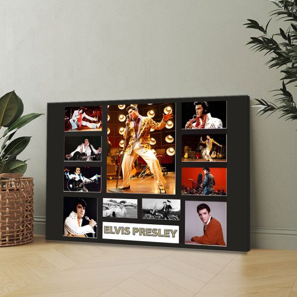 Elvis Presley Rectangle Canvas With Inner Frame - TANTN 11422