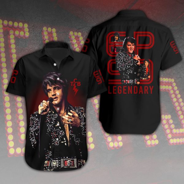 Elvis Presley Short Sleeve Dress Shirt – HOATT 9312.1