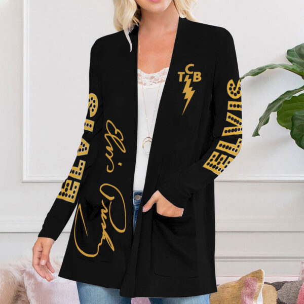 Elvis Presley Women's Patch Pocket Cardigan - MAITM 10435