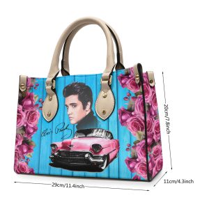 Elvis Presley Leather HandBag - VANDH 4325
