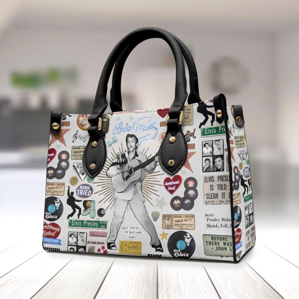 Elvis Presley Leather HandBag - VANDH 4324