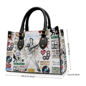 Elvis Presley Leather HandBag - VANDH 4324