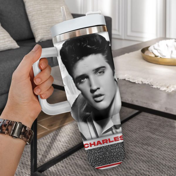 Personalized Elvis Presley 40oz Stanley Tumbler - VANDH 4363