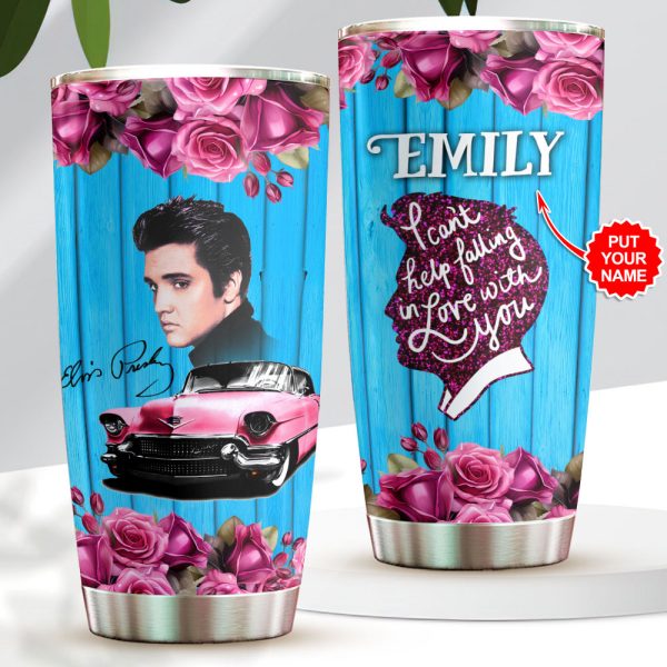 Personalized Elvis Presley Tumbler Cup - VANDH 4327