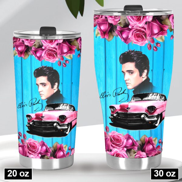 Personalized Elvis Presley Tumbler Cup - VANDH 4327