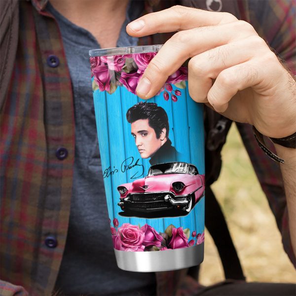Personalized Elvis Presley Tumbler Cup - VANDH 4327