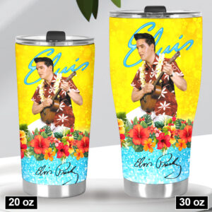 Personalized Elvis Presley Tumbler Cup - VANDH 4375